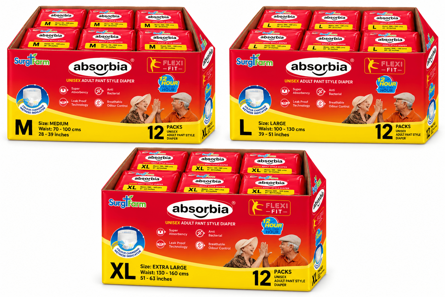 Absorbia Adult Tape Style Diaper